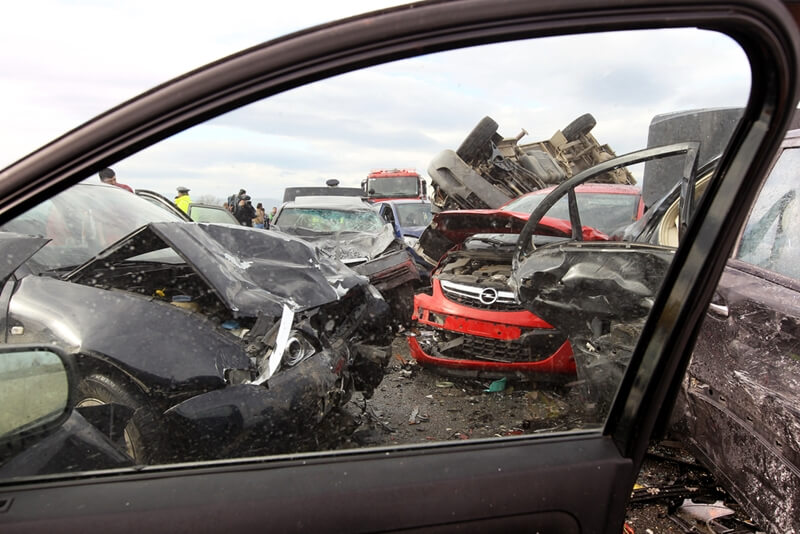 Multi-vehicle crashes jumped 11 percent in 2015